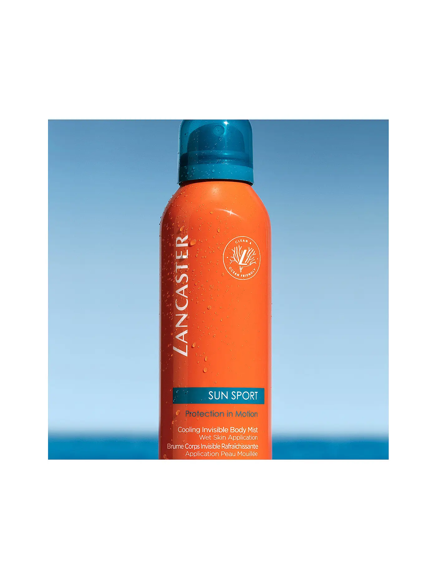 LANCASTER | Sun Sport Cooling Invisible Body Mist SPF50 200ml | 